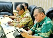 Plt Bupati Simalungun Hadiri Pertemuan Forkopimda Sumut Dengan Tim Desk Koordinasi Pilkada Serentak Dari Kemenko Polkam RI Secara Virtual