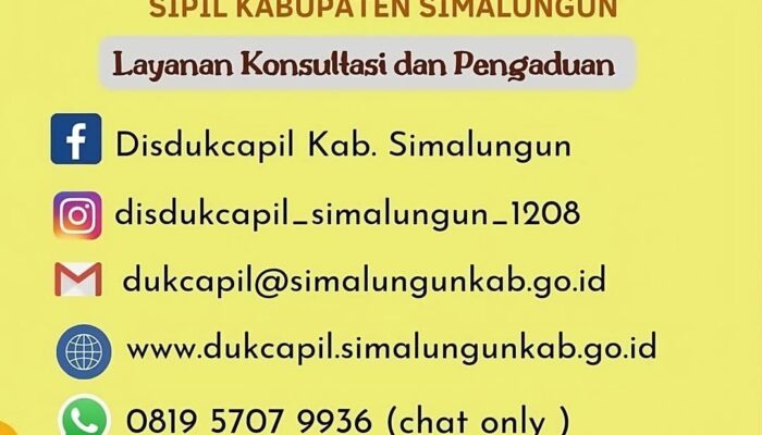 Pernyataan Resmi Kadisdukcapil Simalungun, Terkait Dugaan Pungli