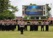 Kapolda Kalteng Pimpin Upacara Korp Raport, 216 Personel Polda Naik Pangkat 