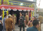 Pos Pengamanan Ops Lilin Telabang 2024 Polresta Palangka Raya Kedatangan Forkopimda