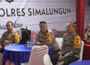 Kapolres Simalungun Ikuti Pemantauan Virtual Kamtibmas Malam Tahun Baru 2025 Bersama Kapolri