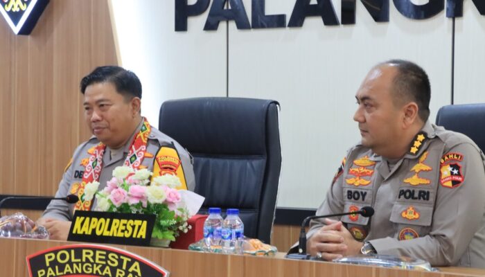 Disamping Kapolresta Palangka Raya, Kombes Boy Sampaikan Lapsat