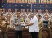 Dukung Swasembada Pangan Nasional, Polda Kalteng Ikuti Rakor Program Penanaman Jagung 1 Juta Hektar Bersama Forkopimda