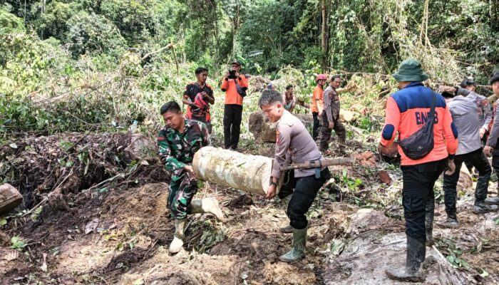 Harapan di Tengah Hujan: Evakuasi Korban Longsor di Tumbang Mahuroi Terus Berlanjut