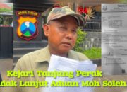 Kejari TP Tindak Lanjut Aduan M Soleh, Kritik Penanganan Polres Pelabuhan TP