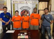 Satres Narkoba Polres Simalungun,Trio Pengendar Narkoba Berhasil Dibekuk ada 25 Gram Sabu,Jaringan Diburu!