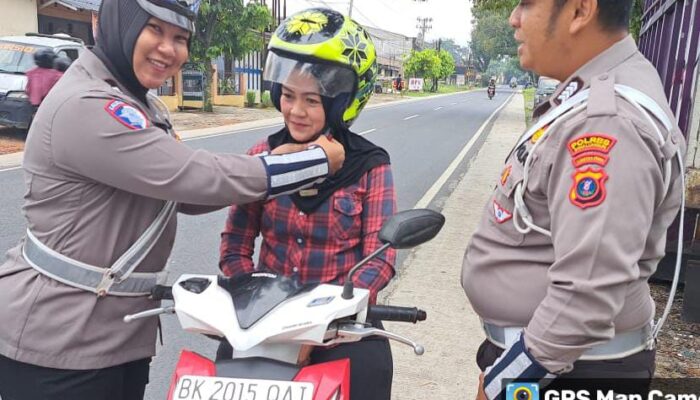 Sat Lantas Polres Simalungun Gencarkan Kampanye Keselamatan Berlalu Lintas