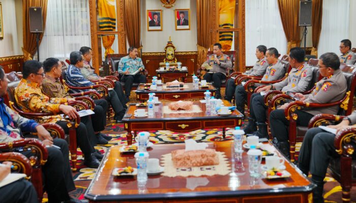 Kapolri Terima Audiensi Menteri Imipas, Pastikan Kolaborasi Pemberantasan Narkoba 