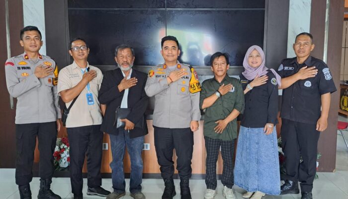 Pengda IJTI Kotim Gelar Audiensi dengan Kapolres Kotawaringin Timur, Bangun Sinergi untuk Publikasi