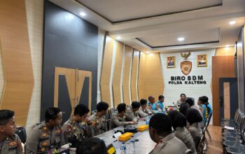 Sidang Kelulusan Dikbangum Terpadu di Polda Kalteng, 52 Peserta Dinyatakan Lulus