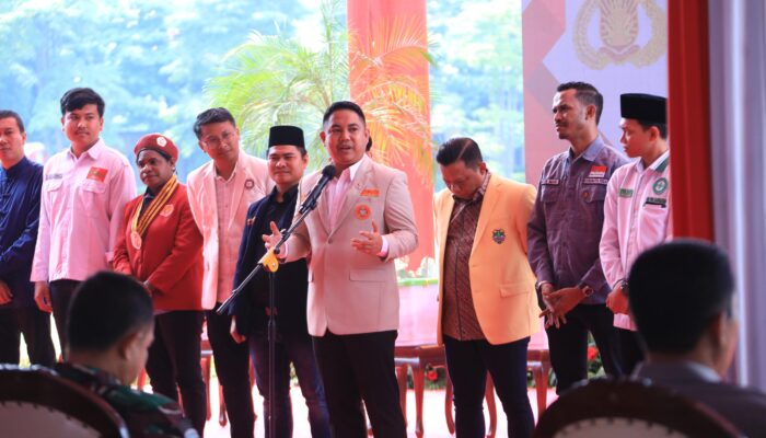 BEM PTNU dan Polri Gelar Bansos di Beberapa Wilayah