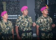 Danpasmar 1 Ikuti Prosesi Sertijab Pejabat di Lingkungan Mako Kormar