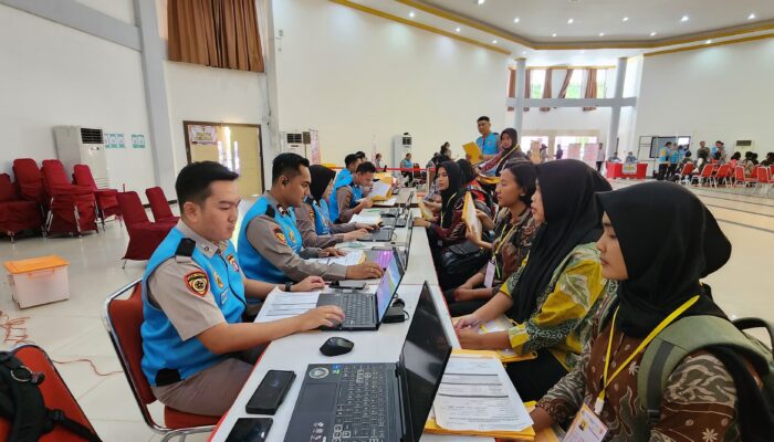Seleksi Anggota Polri Terpadu di Polda Kalteng Terapkan Sistem BETAH, 1.550 Peserta Ikuti Tes Rikmin Awal