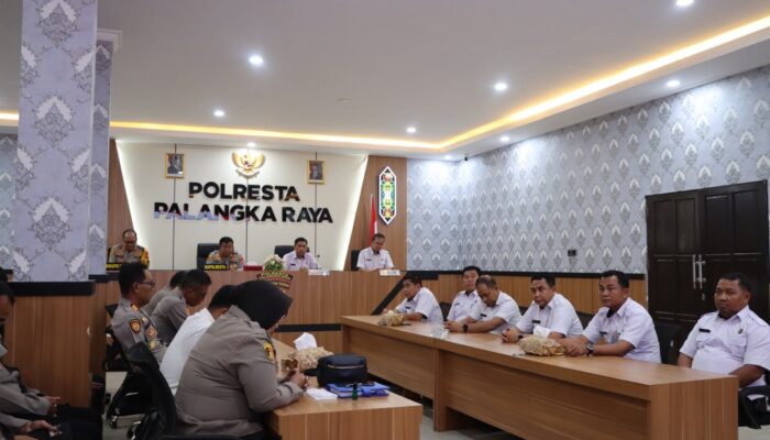 Kapolresta Palangka Raya Pimpin Pelaksanaan Audit Kinerja Tahap I Itwasda Polda Kalteng  