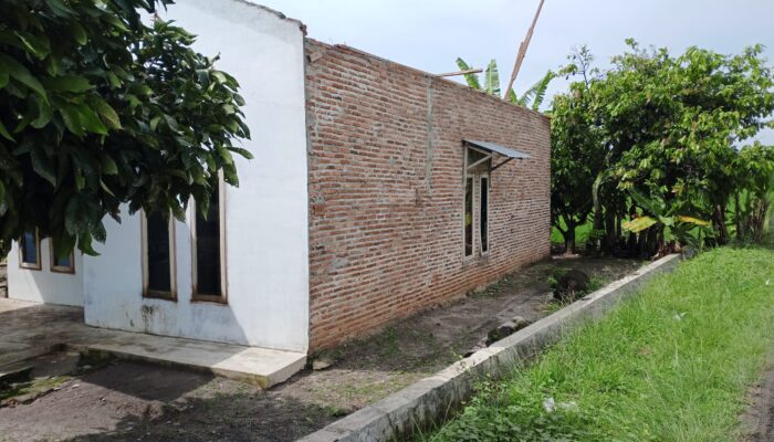 Angin Puting Beliung Terjang 10 Rumah Di Nagori Purwosari Kec.Pematang, Simalungun 