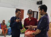 PWI Bersama Baznas Batu Bara Salurkan 75 Paket Sembako Kepada Kaum Dhuafa