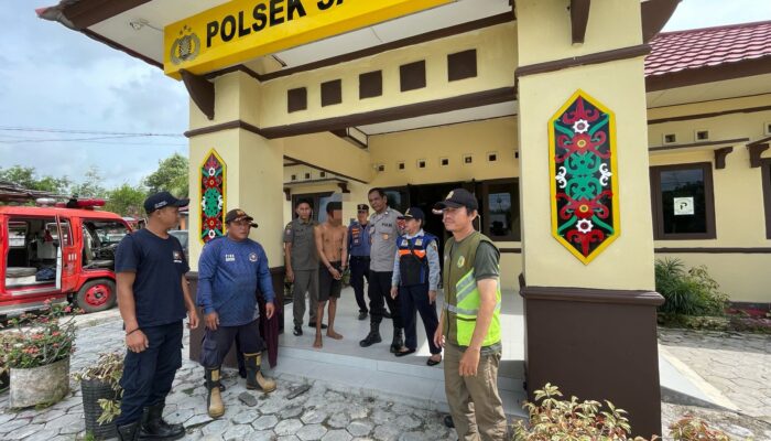 Polsek Sabangau Amankan Pria Diduga Gangguan Jiwa, Berkoordinasi dengan Instansi Terkait 