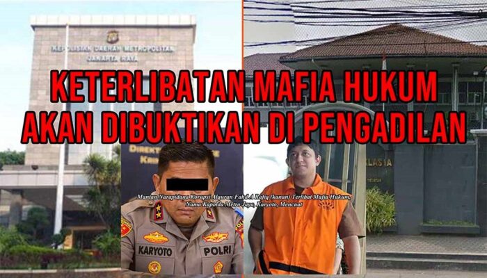 Borok Mapolda Metro Jaya sebagai Sarang Mafia Hukum akan Dibeberkan di PN Jakarta Selatan
