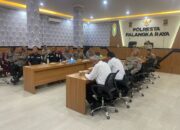 Tingkatkan Kualitas Kinerja, Polresta Palangka Raya Hadiri Vicon Anev Bulanan Beyond Trust Presisi 