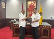 Bangun Sinergi Dalam Pembinaan Pemasyarakatan, Kakanwil Ditjenpas Kalteng Gelar Audiensi Bersama Ketua DPRD Provinsi Kalteng