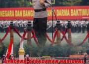 Gubernur Akpol Pimpin Upacara Kesadaran Nasional di Lapangan Bhayangkara
