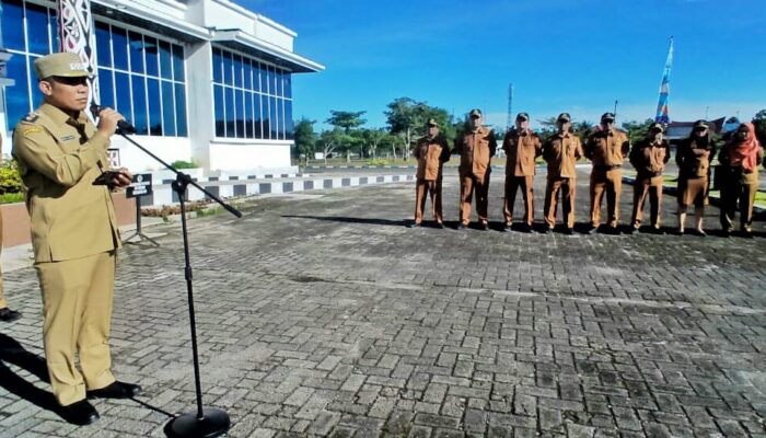 Pimpin Apel Pagi,Wakil Bupati Simalungun Tekankan Pejabat Struktural Agar Menjadi Contoh dan Teladan