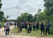 Polsek Sabangau Lakukan Pengamanan Ritual Hinting Pali di Kantor PT. IGI