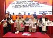 Polda Riau Tangkap Empat Debt Collector Yang Terlibat Pengrusakan dan Intimidasi