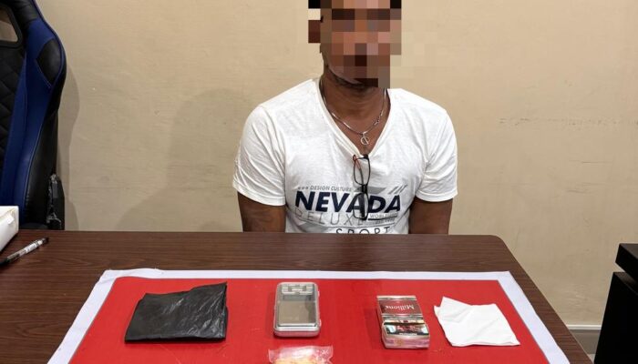 Satresnarkoba Polresta Palangka Raya Amankan Dn Pengedar Sabu di Jalan Dulin Kandang