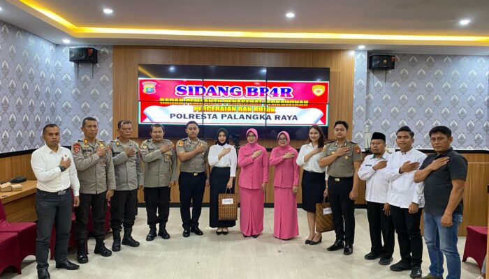 Polresta Palangka Raya Selenggarakan Sidang BP4R di Rupatama Endra Dharmalaksana