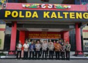 Perkuat Kolaborasi, Kakanwil Ditjenpas Kalteng Audiensi Bersama Kapolda Kalteng