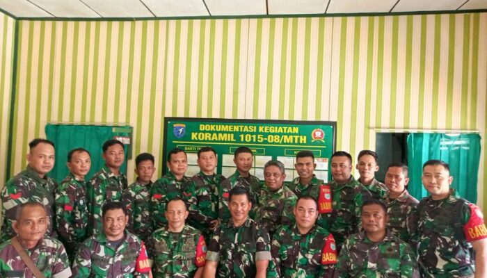 Acara Lepas Pisah Koramil 08/Mentaya Hulu Kapten Infanteri Syahidin (MH) Berlangsung Khitmad