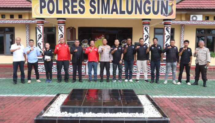 Kapolres Simalungun Terima Audensi Serikat Buruh Jelang Peringatan Mau Day