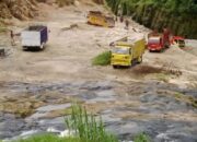 Di Duga Galian C Ilegal Nekat Beroperasi Di Daerah Aliran Sungai (DAS) Bahapal Tanpa Izin