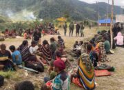 Satgas Yonif 400/Banteng Raiders Gelar Sosialisasi dan Program Makan Bersama di Distrik Dal, Nduga