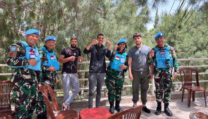 Satgas CIMIC XXXI-O Laksanakan Liaison Activity melalui Kegiatan KLE di Al Qulaylah Lebanon
