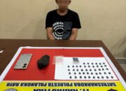 Berantas Narkotika, Polresta Palangka Raya Gagalkan Peredaran 46 Pil Ekstasi di Jalan Eka Sandehan