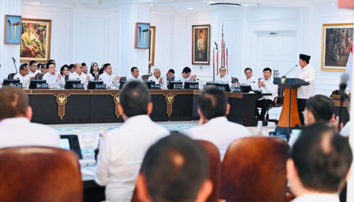 Presiden Prabowo Subianto Pimpin Sidang Kabinet Paripurna ke-6,Begini Penegasan dan Pencapaiannya