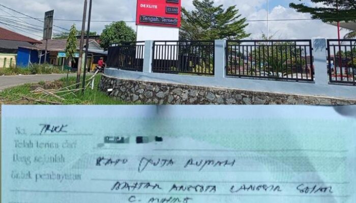 Daftar Anggota Harus Bayar Satu Juta,Isi BBM Subsidi di SPBU Christopel Mihing diduga di Persulit