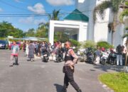 Polresta Palangka Raya Bersama Tim Jibom Sterilisasi Gereja Sangkuwong Jelang Ibadah Kenaikan Isa Al-Masih 2025