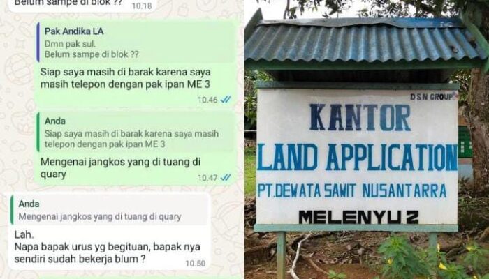 Seorang Karyawan ME2 Afdeling LA Diduga Mendapatkan Tekanan Dan Ketidak Adilan Dari Asisten Manajernya Dan Mandornya