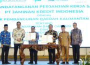 Jamkrindo dan BPD Kalbar Teken Kerja Sama Penjaminan Bank Garansi dan Kredit Konstruksi