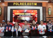 Pemusnahan 1,1 Kg Narkotika Jenis Sabu, Polres Kotim Komitmen berantas Narkoba.
