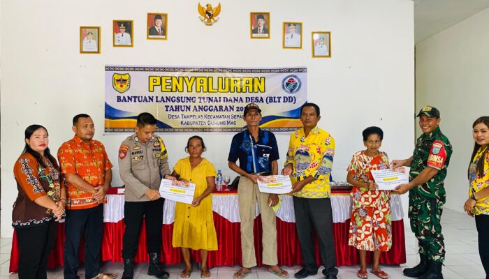 Koramil Sepang Intens Dampingi Penyaluran BLT DD di wilayah Binaan