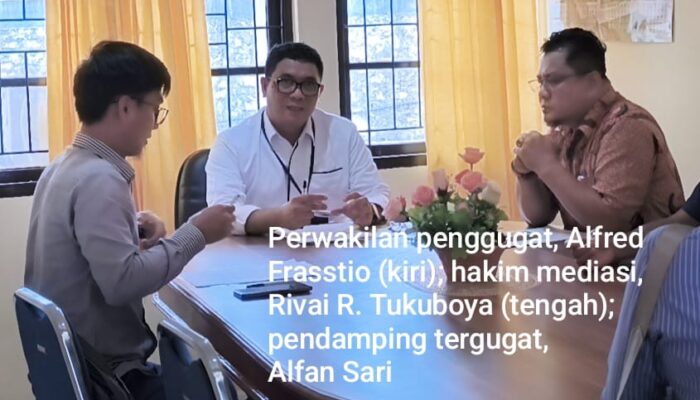 Mediasi ala ‘Bayar Kucing dalam Karung’ di PN Sorong
