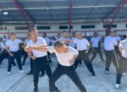 Tingkatkan Kesiapsiagaan, CPNS Formasi TA 2024 Kanwil Ditjenpas Kalteng Dapatkan Pelatihan Bela Diri