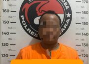 Polres Batu Bara Ringkus Seorang Laki-laki Dibelakang Rumah Diduga Pengedar Narkoba