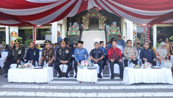 Wujud Sinergitas, Kapolresta Hadiri Upacara Hari Jadi Kota Palangka Raya ke-68