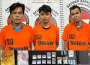 Satres Narkoba Polres Simalungun Ringkus 3 Warga Panombean Baru Kecamatan Bandar Masilam Terkait Sabu