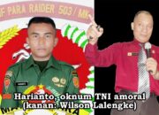 Abaikan Biaya Pendidikan Anak Kandung, Anggota TNI Batalyon 503 Mayangkara, Harianto, Dinilai Tidak Bermoral